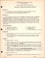 Engines & Powerplant - Primer Pump - Removal & Installation, Service