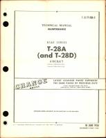 Maintenance Manual for T-28A and T-28D