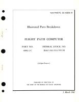 Illustrated Parts Breakdown for Flight Path Computer Part No. 16002-2-C