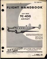 Flight Handbook Revision - C-45G