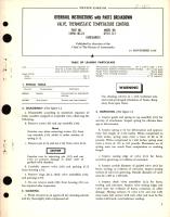 Overhaul Instructions with Parts Breakdown for Valve, Thermostatic Temperature Control Part No. 18980-185-24 Model No. OTSV1-13-1