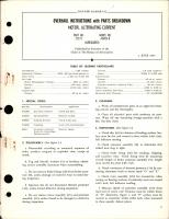Overhaul Instructions with Parts Breakdown for Alternating-Current Motor - Part 27272 - Model ACM23-8