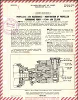 Propellers and Accessories; Modification of Propeller Feathering Pumps