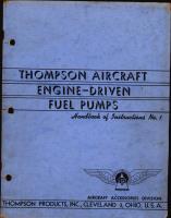  Thompson Aircraft Engine-Driven Fuel Pumps