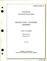 Overhaul Instructions for Retracting Cylinder Assembly - Parts S6165-63101-3 and S6165-63101-4