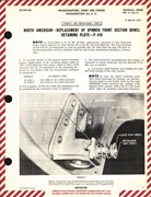 Replacement of Spinner Front Section Dowel Retaining Plate for P-51K