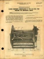Modification of the Type A-5A Roll Film Magazine for Dimensional Indices