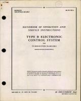 Type B Electronic Control for Superchargers - June 1944