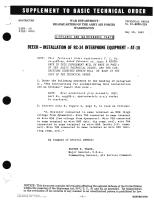 Beech - Installation of RC -34 Interphone Equipment - AT-10