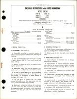 Overhaul Instructions with Parts Breakdown for Jacks, Linear - Parts 28008-12 and 28008-13