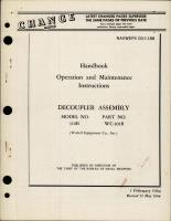 Operation and Maintenance Instructions for Decoupler Assembly - Model 110B - Part WC-101B 