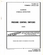 Overhaul Instructions for Cook Pressure Control Switches