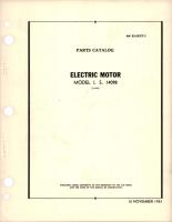 Parts Catalog for Electric Motor - Model I.S. 14098