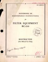 Maintenance Instructions for Filter Equipment RC-210