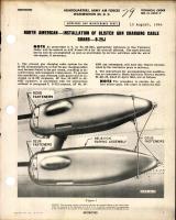 Installation of Blister Gun Charging Cable Guard for B-25J