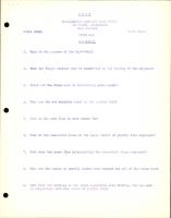 Study Guide for Bal-O-Dial -  Consolidated Aircraft, First Phase