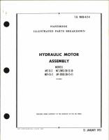 Handbook of Illustrated Parts Breakdown for Hydraulic Motor Assembly 