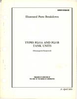 Illustrated Parts Breakdown for Tank Units - Types FG15A and FG15B