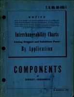 Interchangeability Charts - Components of Aircraft - Accessories