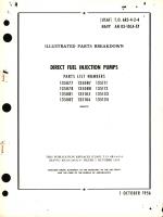 Illustrated Parts Breakdown for Direct Fuel Injection Pumps Parts List No. 135077, 135087, 135111, 135078, 135088, 135112, 135081, 135105, 135133, 135082, 135106, 135134