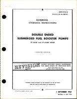 Overhaul Instructions for Double Ended Submerged Fuel Booster Pumps 