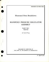 Illustrated Parts Breakdown for Manifold Pressure Regulator Assembly - Part 7008780