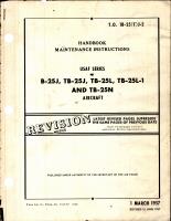 Maintenance Instructions for B-25J, B-25L, and B-25N