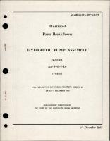 Illustrated Parts Breakdown for Hydraulic Pump Assembly - Model AA-65674-L6 