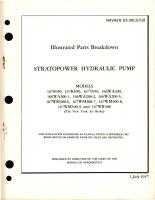 Illustrated Parts Breakdown for Stratopower Hydraulic Pump