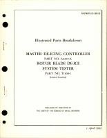 Illustrated Parts Breakdown for Master De-Icing Controller and Rotary Blade De-Ice System Tester