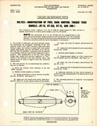 Modification of Fuel Cock Control Torque Tube Handle for BT-13, BT-13A, BT-15 and SNV-1