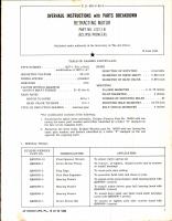 Overhaul Instructions with Parts Breakdown for Retracting Motor Part No 1227-1-B