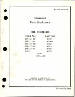 Illustrated Parts Breakdown for Oil Coolers