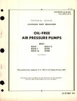 Illustrated Parts Breakdown for Oil-Free Air Pressure Pumps Models RG 8160, RG8160-2, RG8160-2A, RG8160-2C, RG9590, RG9680