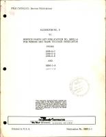 Service Parts List for Voltage Regulator -  Addendum No. 2  to Publication No. 6311-4 - Types 1588-2-C, 1588-2-D, 1588-2-E and 24B6-1-A