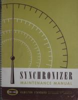 Synchronizer Maintenance Manual