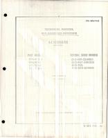 Field Maintenance Instructions for A-C Generator - Parts 976J012-3, 976J119-7, 976J119-8, and 976J128-1 