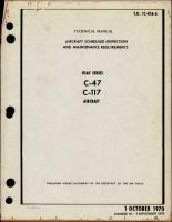 Scheduled Inspection and Maintenance Requirements for C-47 and C-117