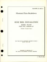 Illustrated Parts Breakdown for Hose Reel Installation - Model FR300B - Part 149R1001-107
