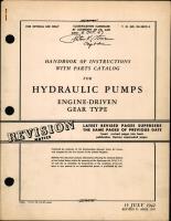 Instructions with Parts Catalog for Hydraulic Pumps  Engine-Driven Gear Type