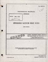 Overhaul Instructions for Hydraulic Landing Gear Units 