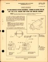 Air and Hydraulic System Accessories Rework of Eclipse type 692 Vacuum Pump Rotor and Coupling Assembly