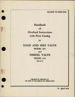 Overhaul Instructions with Parts Catalog for Load and Fire Valve 602 and Timing Valve 618 
