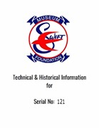 Technical Information for Serial Number 121