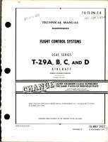 Maintenance Manual for Flight Control Systems - T-29A, T-29B, T-29C and T-29D