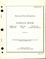Illustrated Parts Breakdown for Hydraulic Motor - Model MC011-21E - Part 678069