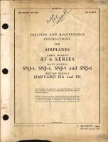 Erection & Maintenance Instructions for AT-6, SNJ-3, SNJ-, SNJ-5, and SNJ-6 (Harvard IIA and III)