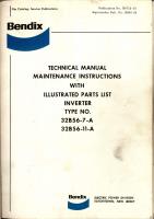 Maintenance Instructions with Illustrated Parts List for Inverter - Type 32B56-7-A and 32B56-11-A