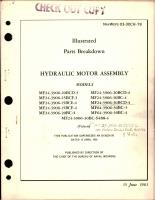 Illustrated Parts Breakdown for Hydraulic Motor Assembly