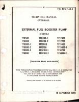 Overhaul for External Fuel Booster Pump